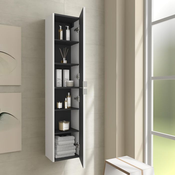 SALGAR 122023 KIRA Columna de baño 30cm Blanco Mate