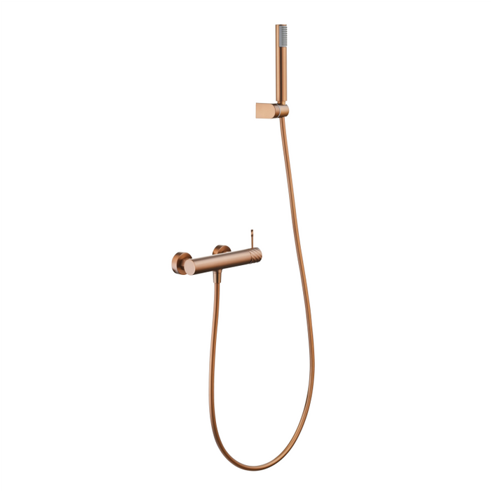 IMEX BDB063-5ORC BLESS-PALAU Monomando Kit Oro Rosa Cepillado