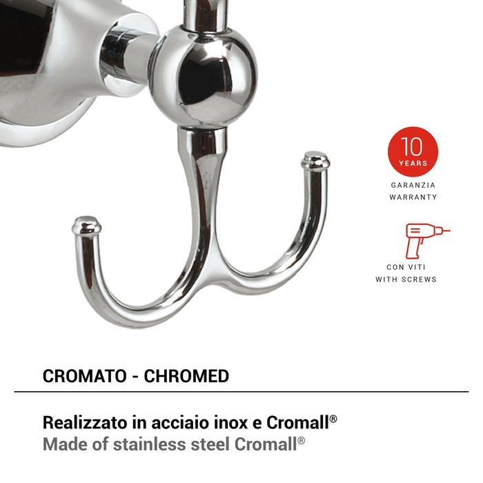 GEDY NV261300000 NEVIS Percha Cromo