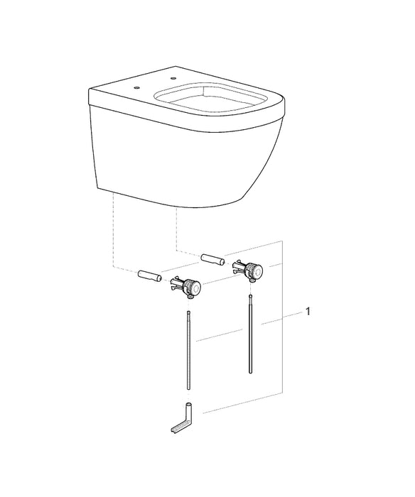 GROHE 24 173 DC1 ESSENCE Monomando de lavabo 1/2" tamaño M acero
