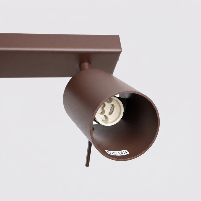 SOLLUX SL.2199 Plafón RING 4L marrón