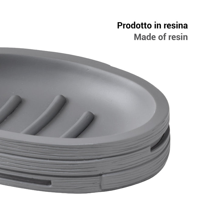 GEDY HE110800000 HELEN Jabonera Gris