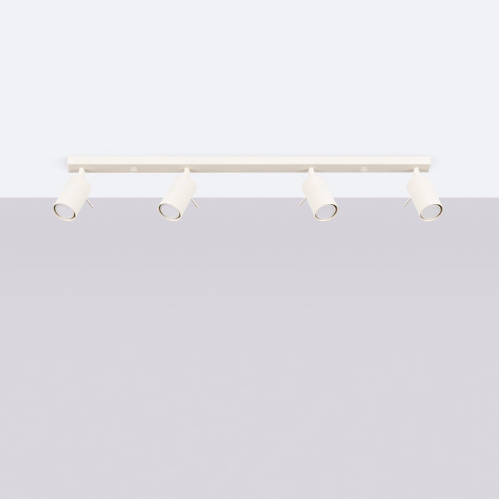 SOLLUX SL.1498 Lámpara de techo RING 4L beige beige