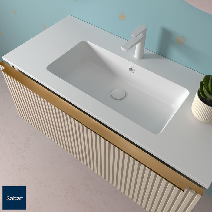 SALGAR 102302 LINA Tirador 600 Oro Mate