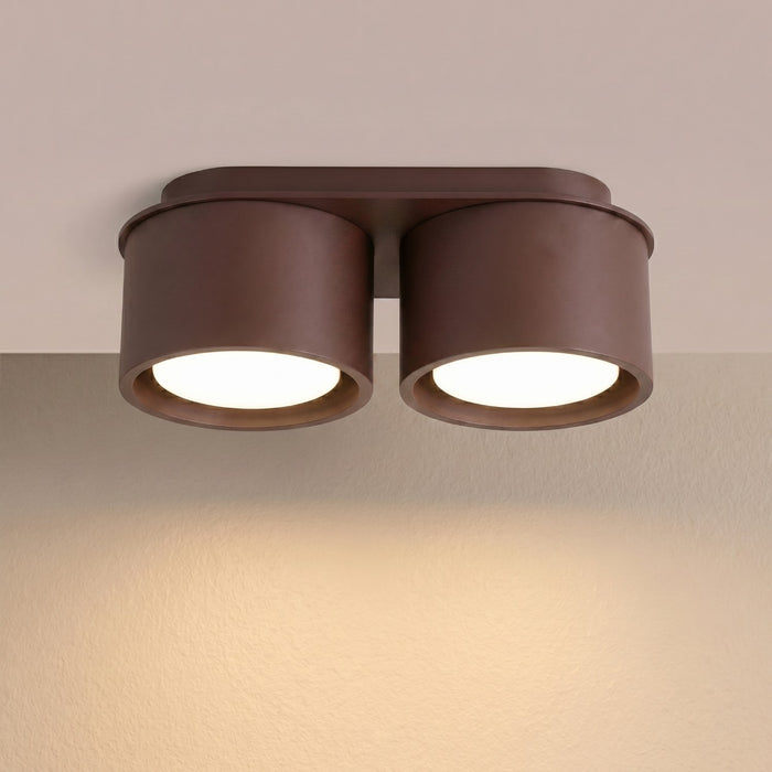 SOLLUX SL.2483 Plafón MODO 2 marrón Gx53