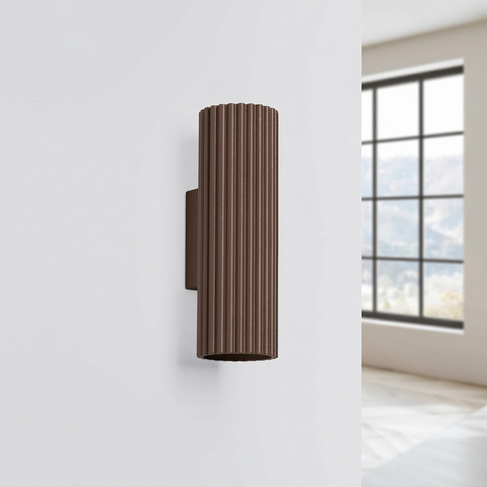 SOLLUX SL.2347 Aplique de pared KARBON 20 marrón