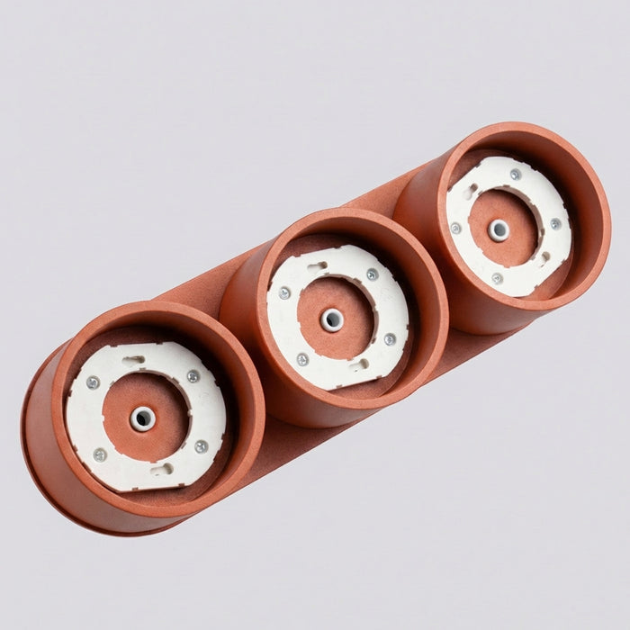 SOLLUX SL.2452 Plafón MODO 3 ocre rojo Gx53