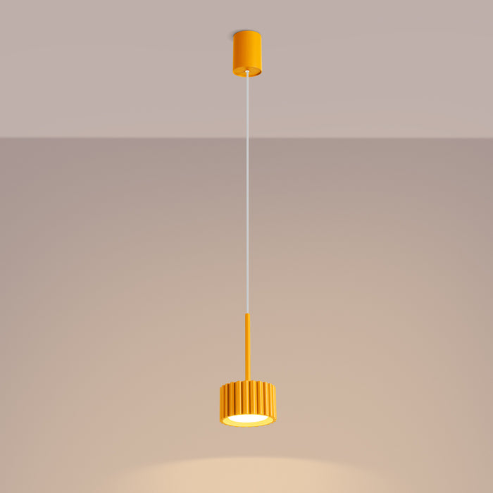 SOLLUX SL.2688 Lámpara colgante AURA 1 amarillo Gx53