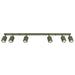 SOLLUX SL.3182 Lámpara De Techo Rayo 6L Verde Oliva