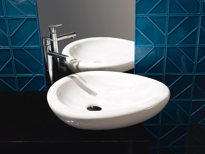 VALADARES 39357002C EGG Lavabo Encimera Blanco