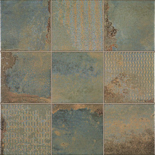 LA PLATERA KUBE CORA OCEANO-D 45x45 Porcelánico Esmaltado