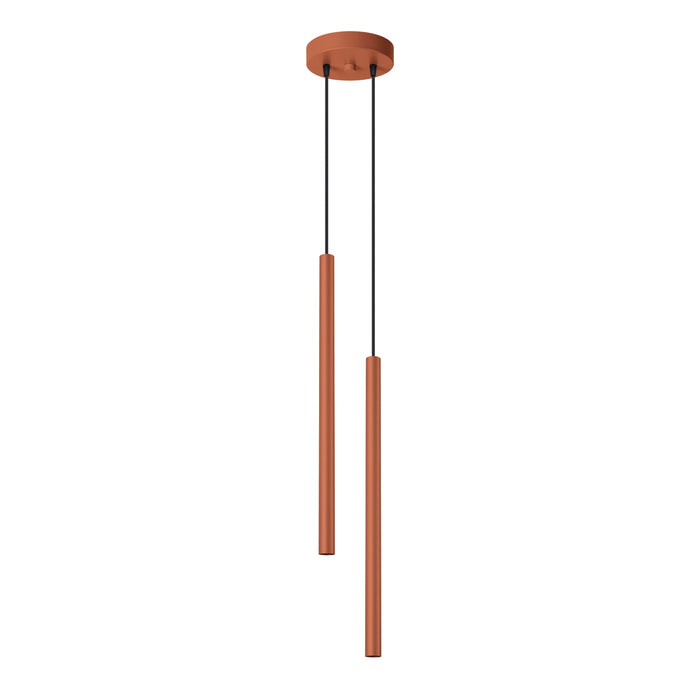 SOLLUX SL.1525 Lámpara colgante PASTELO 2 rojo ocre ocre rojo
