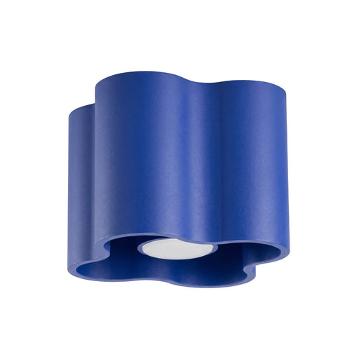 SOLLUX SL.3358 Lámpara De Techo Ovio 1 Azul Ultramar Gu10
