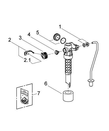 GROHE 37 093 000 Filling valve