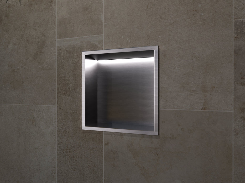 MEDIMEX HOR004/BGM INDIC Hornacina Con Led 33x33 Black Gun Metal