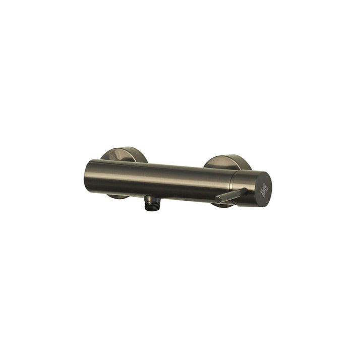 PRESTO 8633536 Theo grupo ducha Cromo negro cepillado