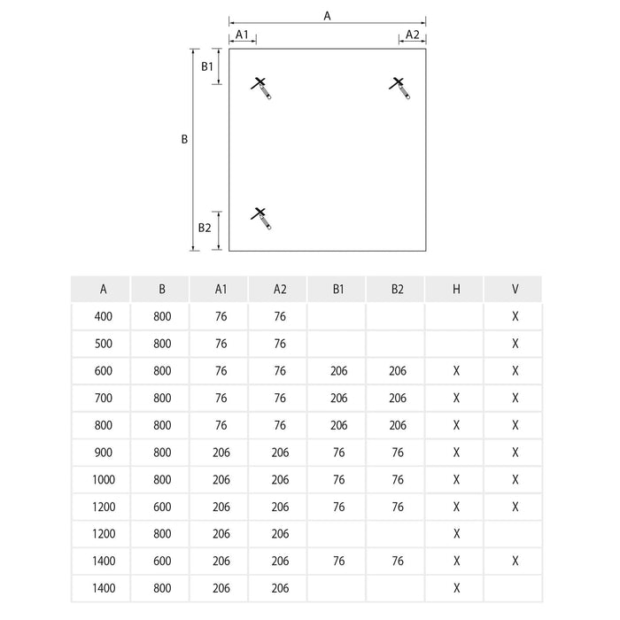 SALGAR SENA Rectangular Mirror