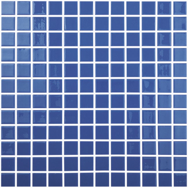 VIDREPUR 800 Gresite Liso Azul Marino Cl PVC 2,5x25 (Caja de 2M2)