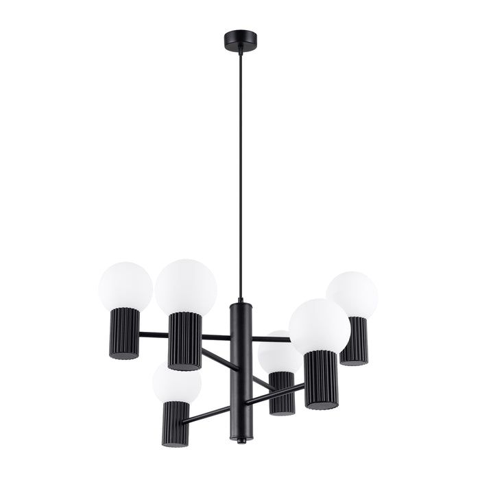 SOLLUX SL.1830 HALO Araña Halo 6 Negra