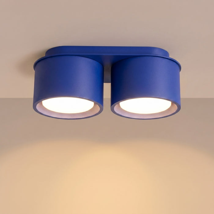SOLLUX SL.2459 Plafón MODO 2 ultramarino Gx53