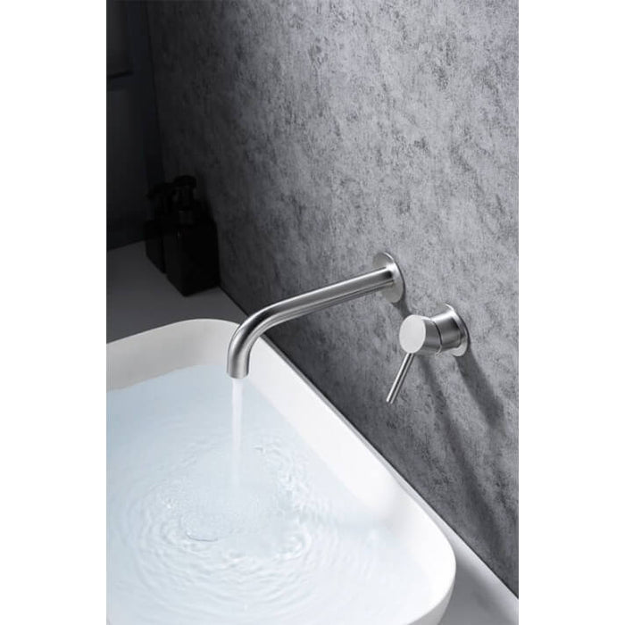 IMEX GLT023/AC MOSCU Grifo de Lavabo Empotrado Acero
