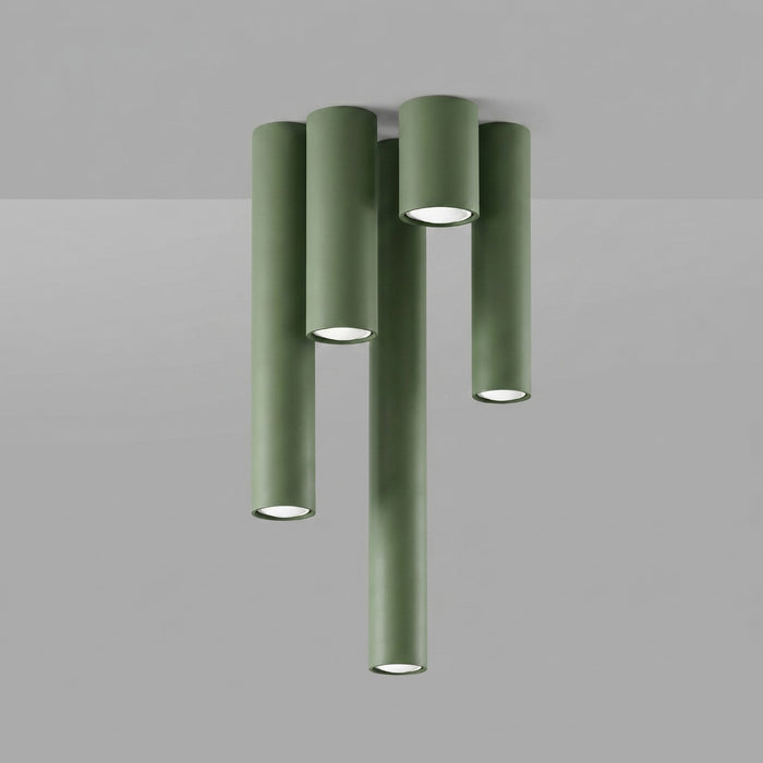 SOLLUX SL.2071 Plafón LAGOS 10 verde oliva