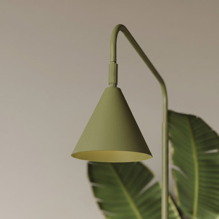SOLLUX SL.2585 Lámpara de pie NOX verde oliva