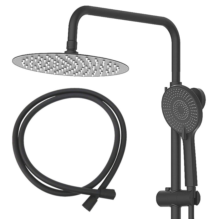 LLAVISAN L129524 ROUND GUN Columna Monomando Metal T 2 Vias