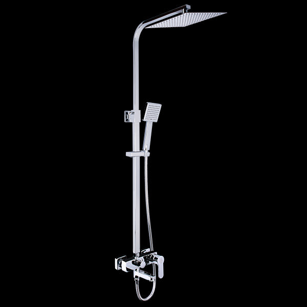 ARCOBAÑ 13GEOX5 GEOX  Columna Ducha Geox5 Monomando Bañera Cuadrado