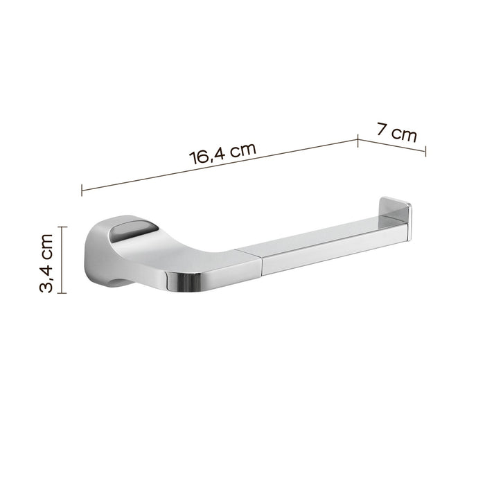 GEDY ST241300100 STELVIO Portarrollo Cromo