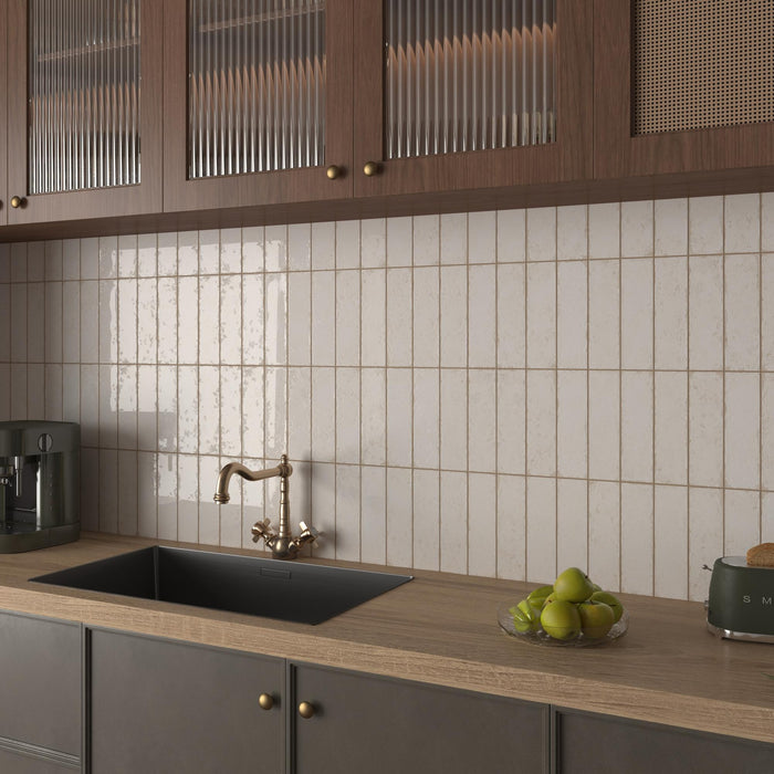 DUNE ANTIGA BLANCO 6,9x24 Azulejo Pasta Blanca