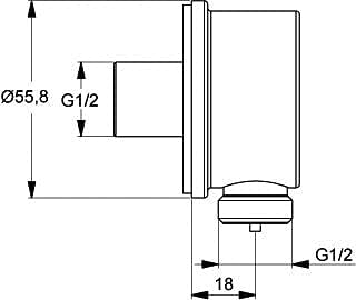 Ideal Standard B9448AA TOMA DE AGUA IS
