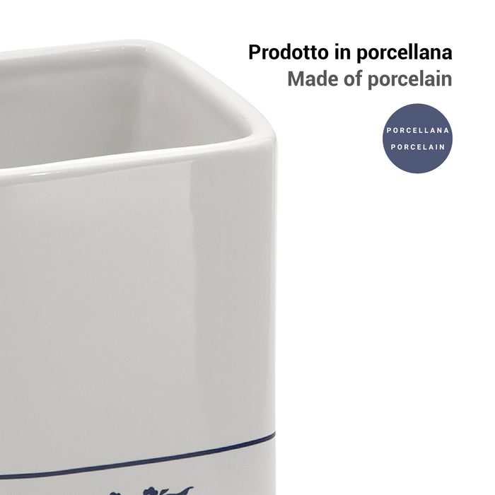 GEDY CX988900000 CIXI Portacepillos Blanco Azul