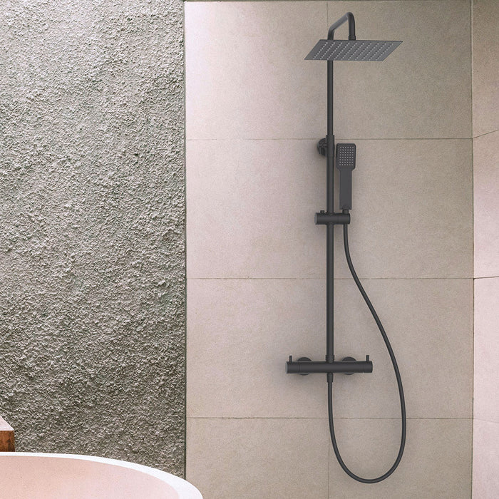 LLAVISAN L129534 QUAD GUN Columna Monomando Metal T 2 Vias