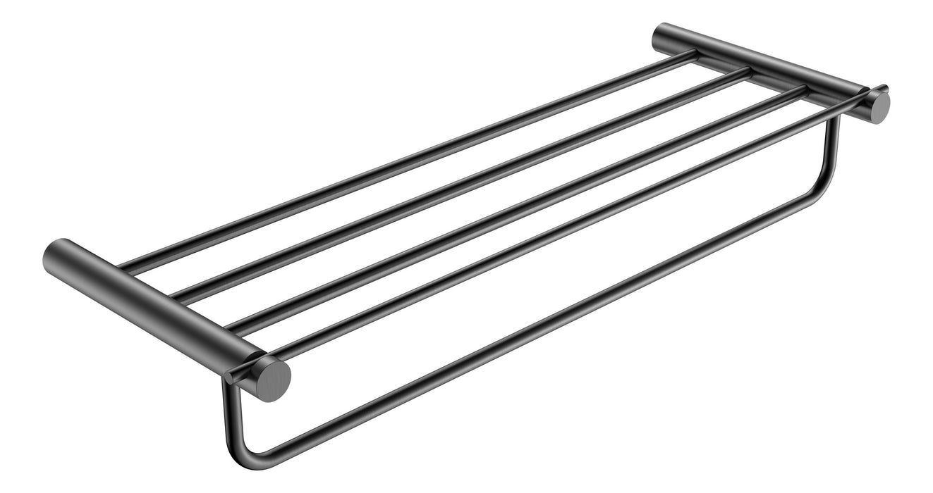 MEDIMEX CAT004-05/BGM TIME Toallero Doble Black Gun Metal