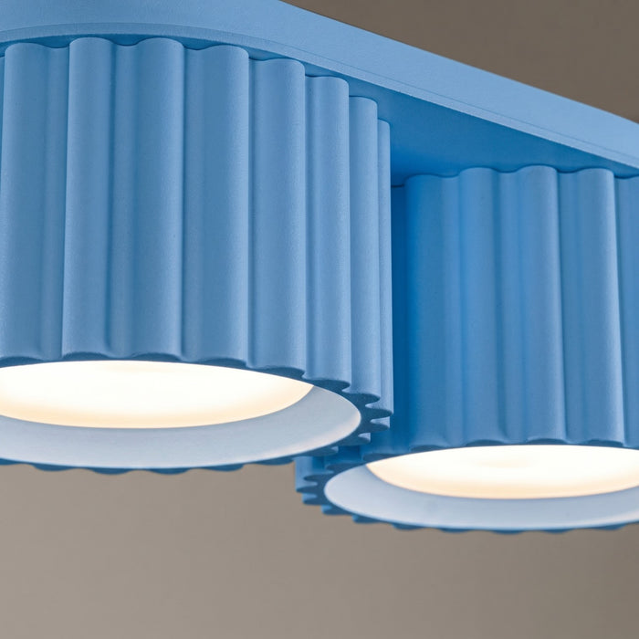 SOLLUX SL.2432 Plafón AURA 2 azur Gx53