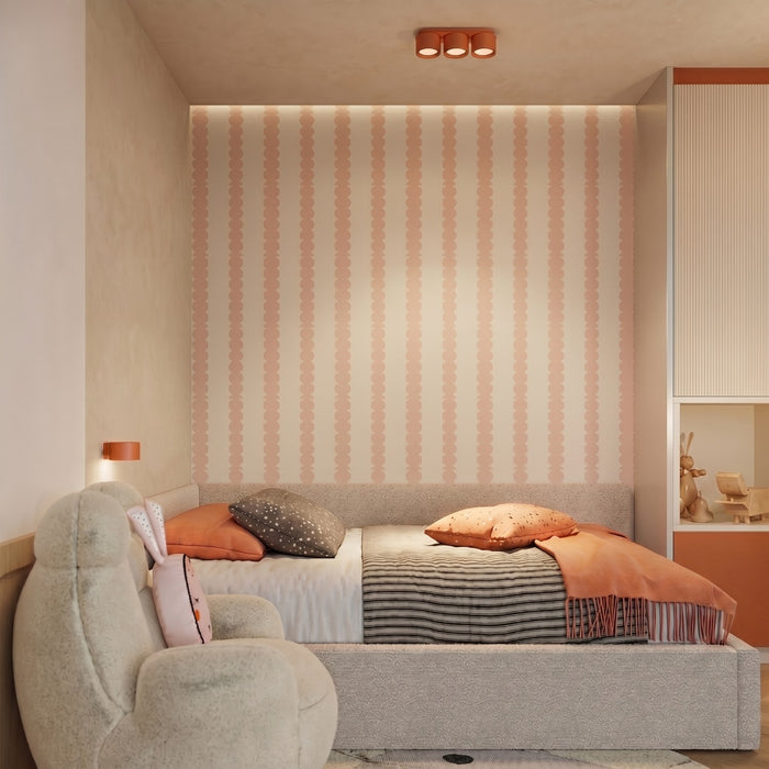 SOLLUX SL.2452 Plafón MODO 3 ocre rojo Gx53