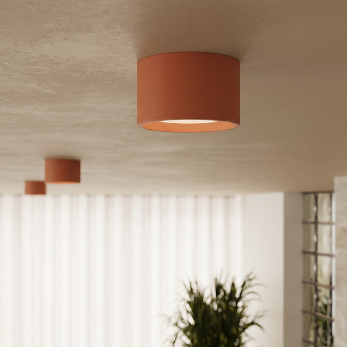 SOLLUX SL.2451 Plafón MODO 2 ocre rojo Gx53