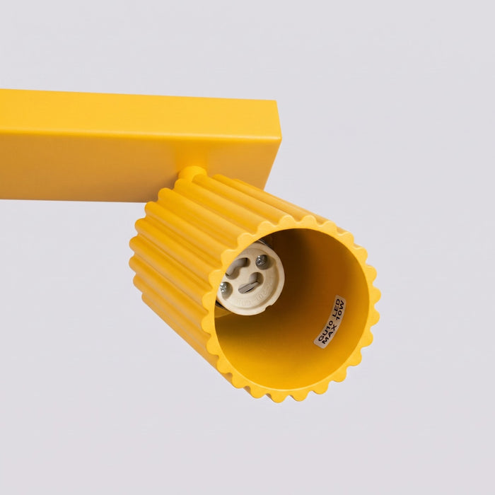 SOLLUX SL.2361 Plafón KARBON 4L amarillo