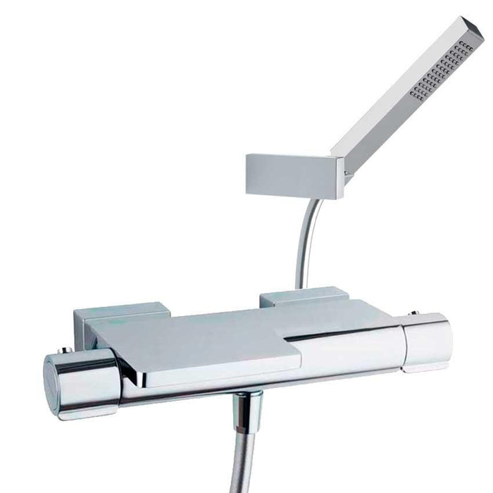 RAMONSOLER 2639MK AROLA Grifo Termostático Bañera Cromo Con Equipo Ducha Cromo