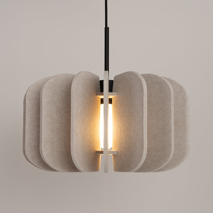 SOLLUX SL.1860 Lámpara colgante MULA 45 beige beige/negro