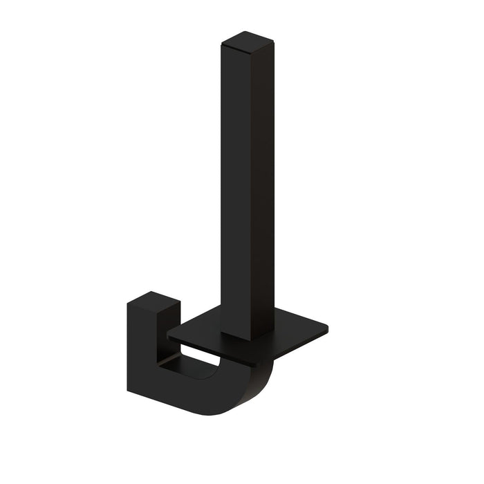 BELTRAN 10236 NIKI Portarrollo R.Papel Vertical Negro Mate Texturizado