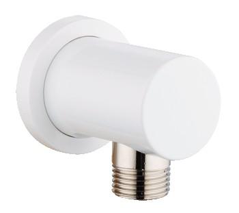 GROHE 27 057 LS0 Outlet Elbow with Rosette Rshw white