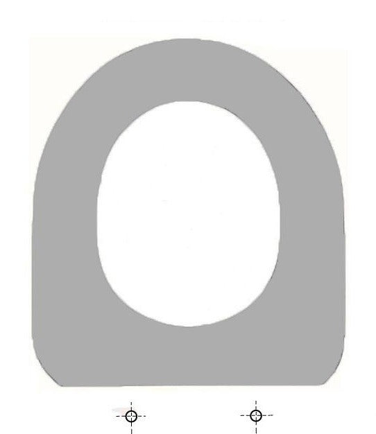 ETOOS 02054050 ALTAIR WC Lid Jacob Delafon Mother-of-Pearl Color
