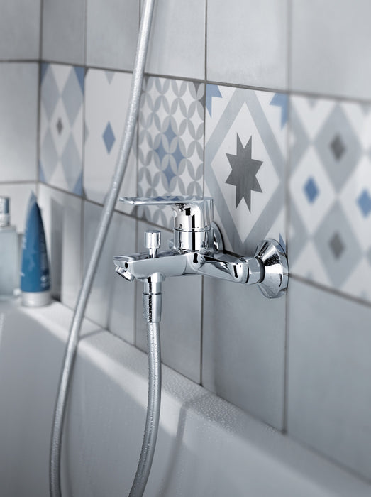 Jacob Delafon E29844-CP OSCAR Wall-mounted bathroom-shower single lever Chrome Color