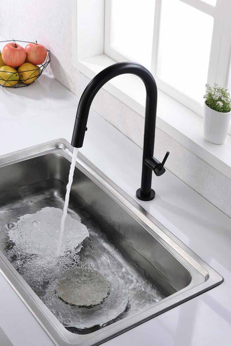 IMEX GCE017/NG SAMOA Grifo de Cocina Negro Mate