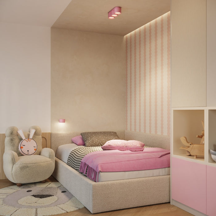 SOLLUX SL.2467 Plafón MODO 2 rosa Gx53