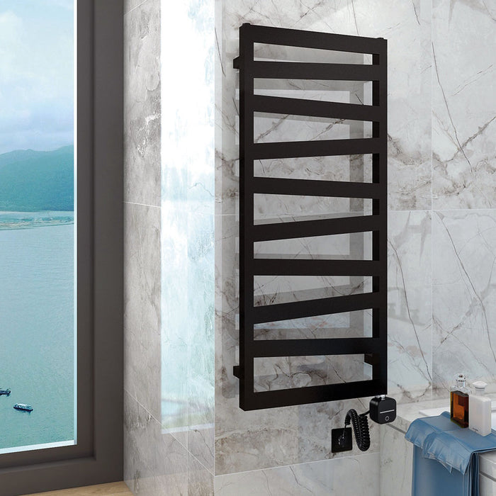 LLAVISAN L307924 Radiador Secatoallas Electrico Step Negro Wies