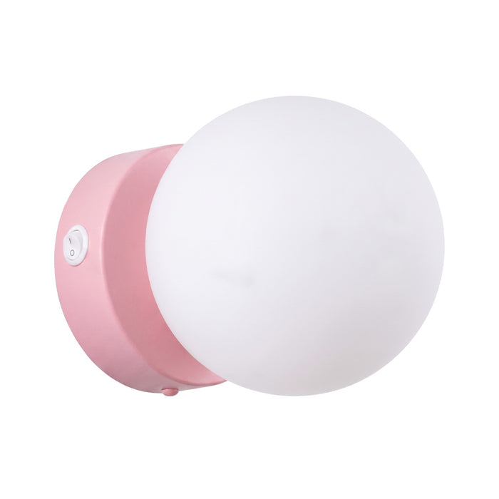 SOLLUX SL.2267 Aplique Yoli 1 Rosa Con Interruptor