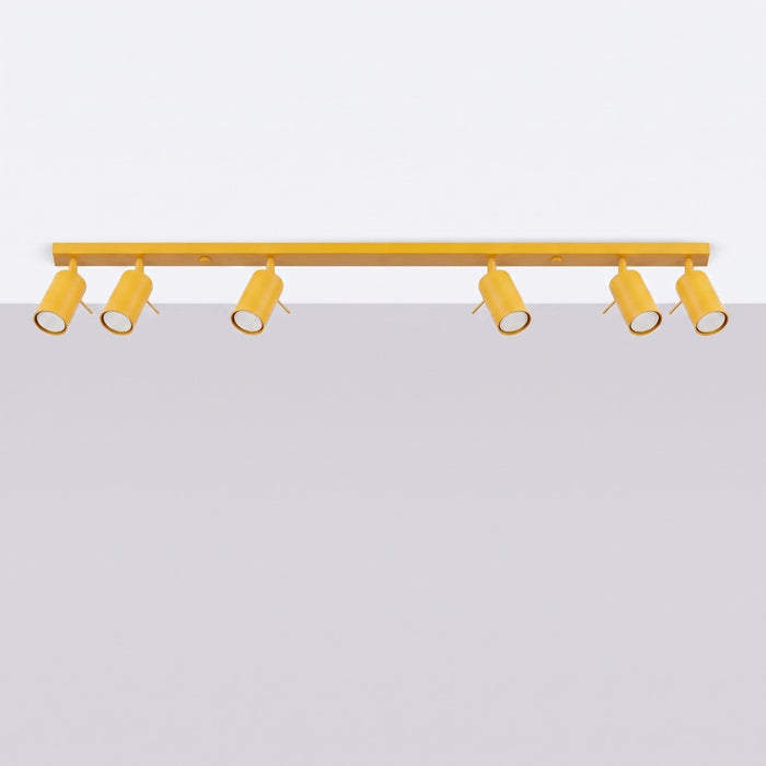 SOLLUX SL.2188 Plafón RING 6L amarillo